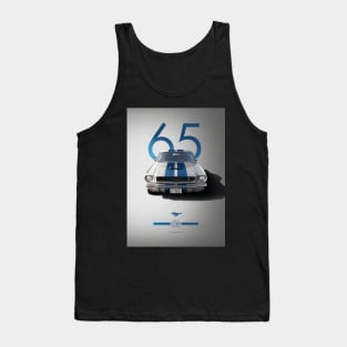 1965 Shelby GT350 Mustang Fastback Artwork Tank Top